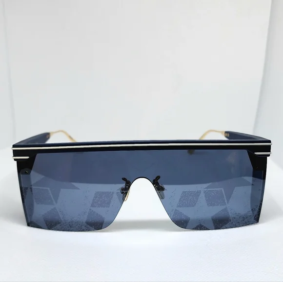 Christian Dior Blue Star Pattern Sunglasses